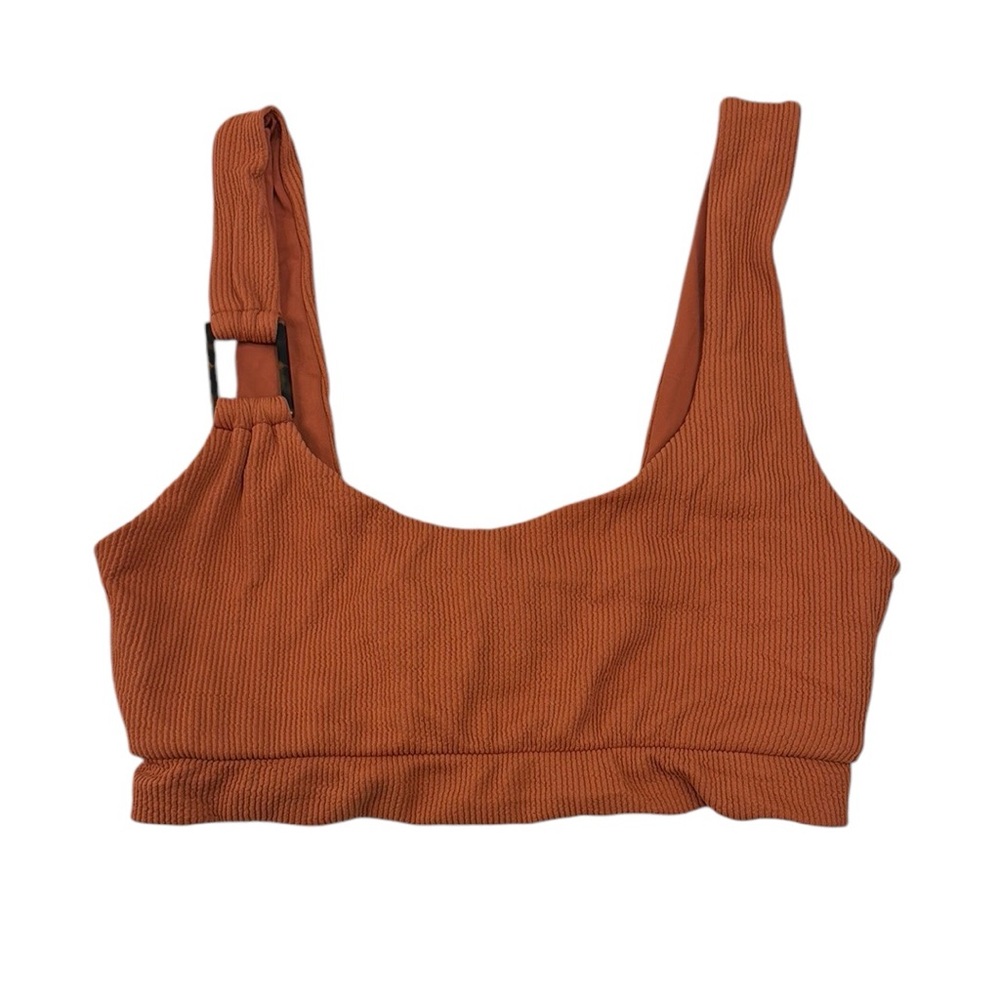 NWT ToLuca Swim Clara Top Orange